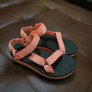 Teva Women's Sandals - Coral and Black